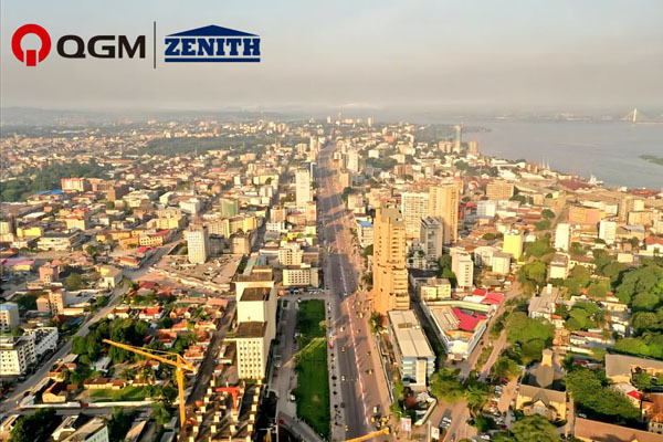Mesin Blok Beton QGM QT6 di KINSHASA D.R CONGO